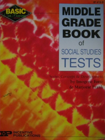 (image for) Basic Not Boring Series Middle Grades Social Studies Tests (P)