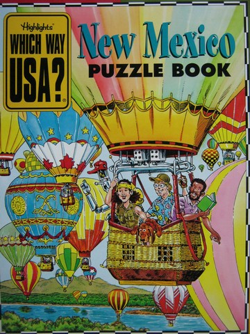 (image for) Which Way USA? New Mexico Puzzle Book (P) by Andrew Gutelle