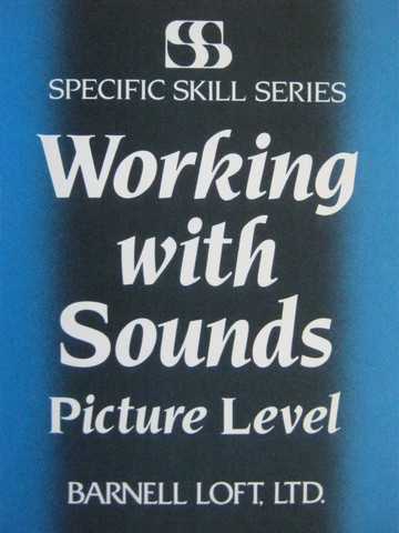 (image for) Specific Skill Series Working with Sounds Picture Level 2e (P)