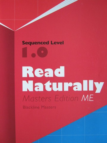 (image for) Read Naturally ME Sequenced Level 1.0 BLM (P) by Ihnot, Matsoff,