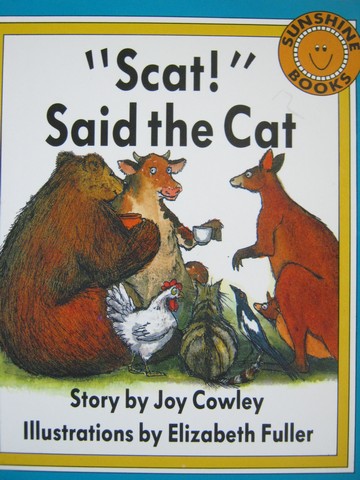 (image for) Sunshine Books 1 "Scat!" Said the Cat (P) by Joy Cowley