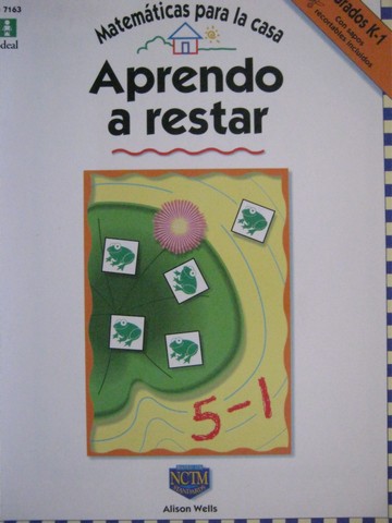 (image for) Matematicas para la casa K-1 Aprendo a restar (P) by Wells