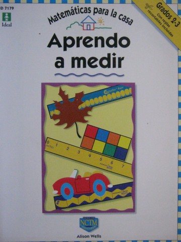 (image for) Matematicas para la casa 2-3 Aprendo a medir (P) by Alison Wells