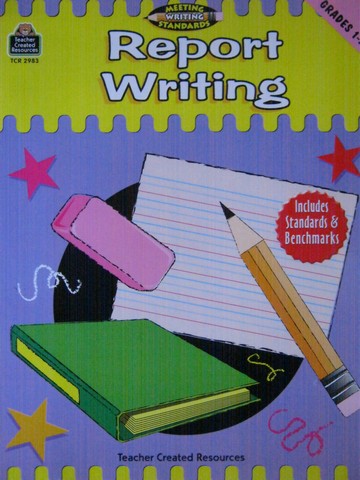 (image for) Meeting Writing Standards Report Writing Grades 1-2 (P)