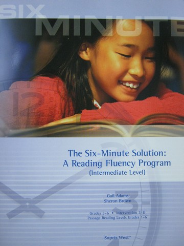 (image for) Six-Minute Solutions A Reading Fluency Program Intermediate (P)