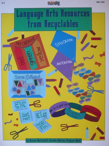 (image for) Language Arts Resources from Recyclables Grades K-3 (P)