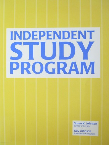(image for) Independent Study Program (P) by Susan K Johnson & Kay Johnson