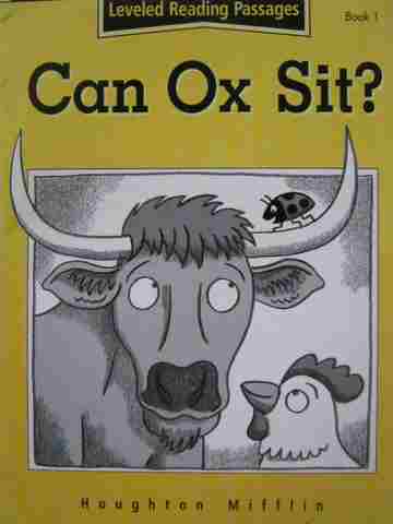 (image for) Leveled Reading Passages Book 1 Can Ox Sit? (P) by Shayna Michaels