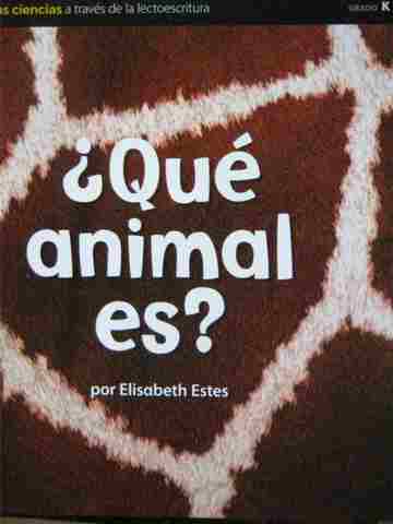 (image for) Que animal es? (P) by Elisabeth Estes