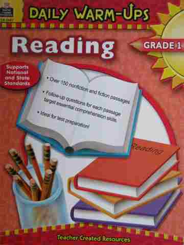 (image for) Daily Warm-Ups Reading Grade 1 (P) by Melissa Hart