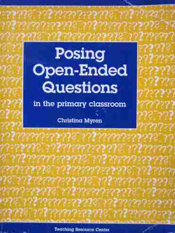 (image for) Posing Open-Ended Questions in the Primary Classroom (P)