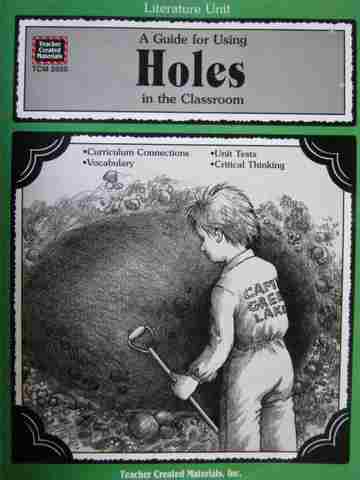 Teaching Ideas for Holes by Louis Sachar - Book Units Teacher