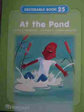 (image for) Harcourt Decodable Book 25 At the Pond (P) by Amy E Weingartner