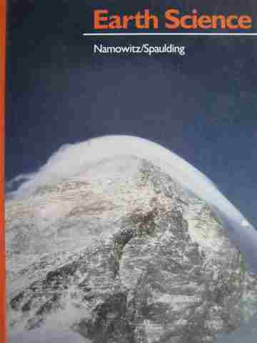 (image for) Earth Science (H) by Samuel N Namowitz & Nancy E Spaulding
