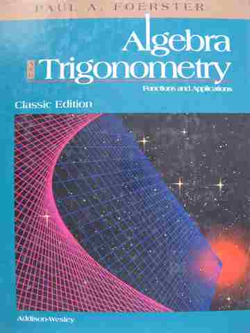 (image for) Algebra & Trigonometry Functions & Applications Classic (H)