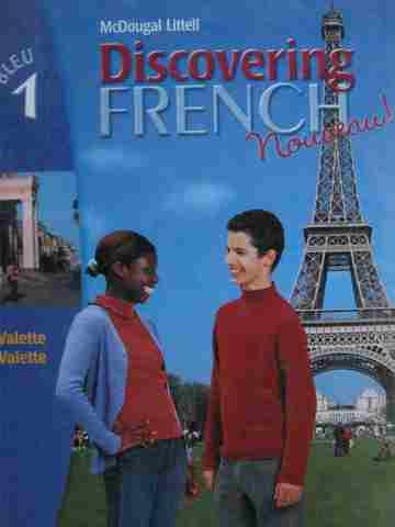 (image for) Discovering French Nouveau! Bleu 1 (H) by Valette & Valette