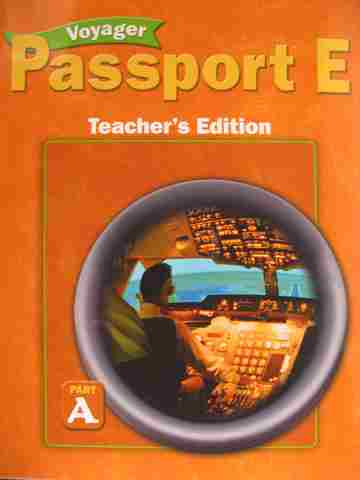 (image for) Voyager Passport E TE Part A (TE)(Spiral) by Arguelles, Cunningham,