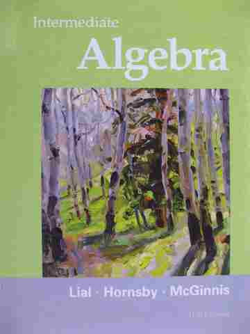 (image for) Intermediate Algebra 11th Edition (H) by Lial, Hornsby, & McGinnis