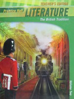 (image for) Literature British Tradition Penguin Edition TE Volume 2 (TE)(H)