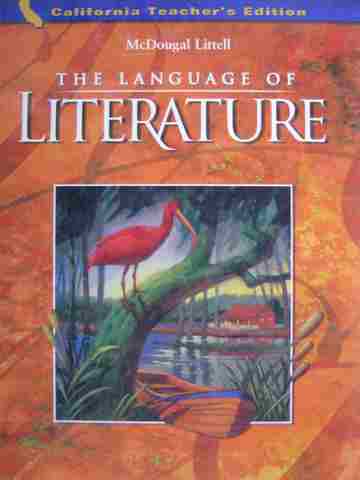 (image for) Language of Literature 9 TE (CA)(TE)(H) by Applebee, Bermudez,