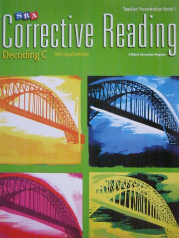 (image for) SRA Corrective Reading Decoding C TP Book 1 (TE)(Spiral)