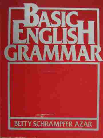 (image for) Basic English Grammar (P) by Betty Schrampfer Azar