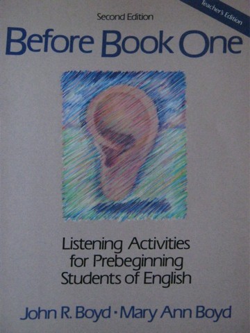 (image for) Before Book One 2nd Edition TE (TE)(P) by Boyd & Boyd