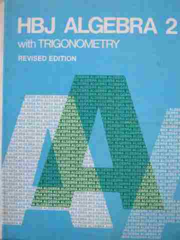 (image for) HBJ Algebra 2 with Trigonometry Revised Edition (H) by Coxford,