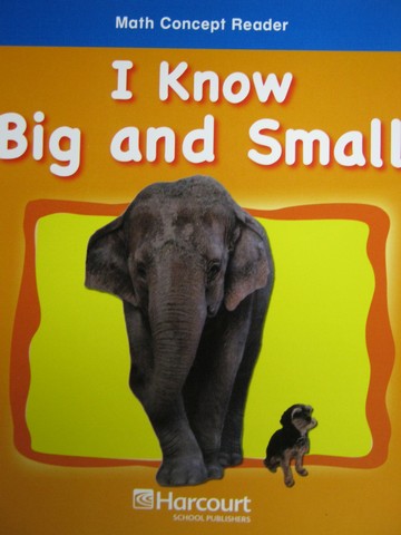 (image for) Math Concept Reader I Know Big & Small (P) by Susan Nations