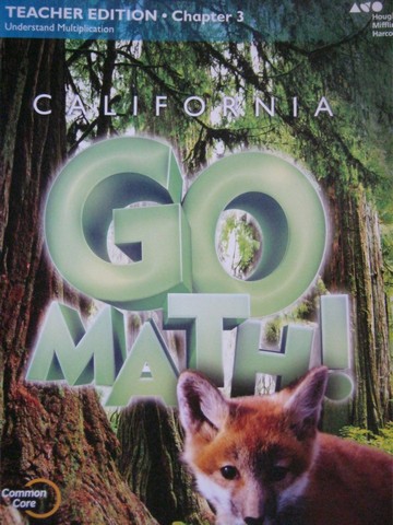 (image for) California Go Math! 3 Common Core TE Chapter 3 (CA)(TE)(P)