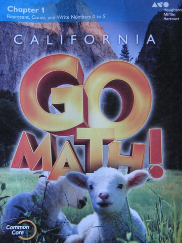 (image for) California Go Math! K Common Core Multivolume (CA)(Pk) by Dixon,