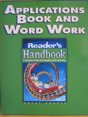 (image for) Reader's Handbook 3 Applications Book & Word Work (P)