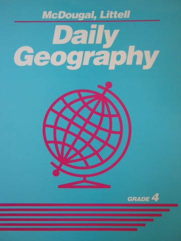 (image for) Daily Geography Grade 4 TM (TE)(Spiral) by Blaga, Lucas, & Lucas