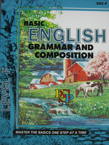 (image for) Basic English Grammar & Composition Level F (P) by Brooks & Shaw