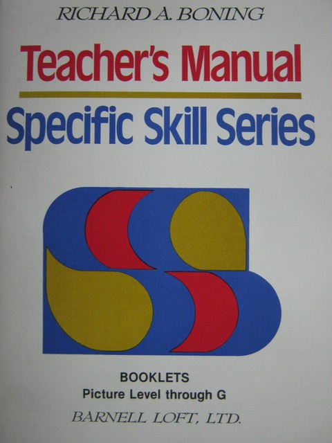 (image for) Specific Skill Series Picture Level Through G TM (TE)(P)