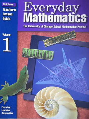 (image for) UCSMP Everyday Mathematics 6 TE Volume 1 (TE)(Spiral) by Bell,