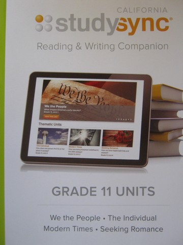 (image for) Studysync 11 Reading & Writing Companion (CA)(P)