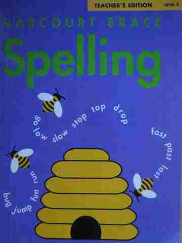 (image for) Harcourt Brace Spelling 2 TE (TE)(Spiral) by Carlson, Madden,