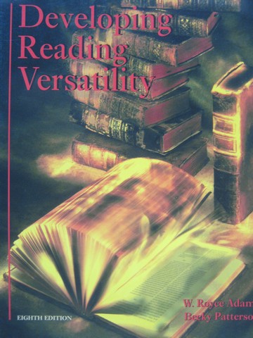 (image for) Developing Reading Versatility 8th Edition (P) by Adams,