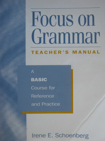 (image for) Focus on Grammar A Basic Course for Reference TM (TE)(P)