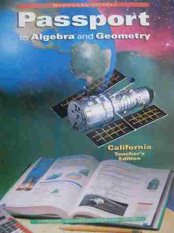 (image for) Passport to Algebra & Geometry TE (CA)(TE)(H) by Larson,