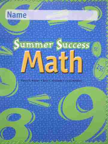 (image for) Summer Success Math 4 (P) by Kanter, Elizondo, & Hankins