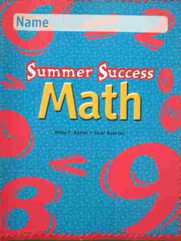 (image for) Summer Success Math 5 (P) by Patsy F Kanter & Carol Hankins
