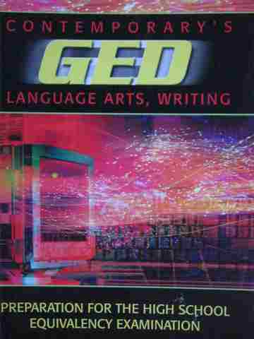 (image for) Contemporary's GED Language Arts Writing (P) by Frechette,