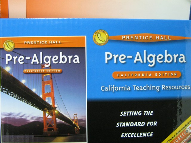 (image for) Pre-Algebra Tools for a Changing World TR (CA)(TE)(PK)