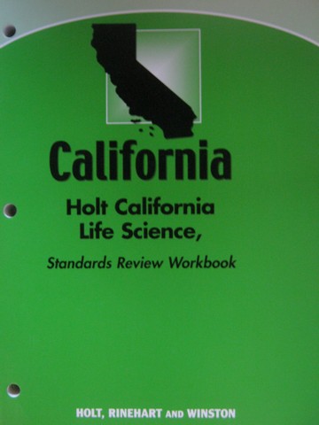 (image for) California Life Science Standards Review Workbook (CA)(P)