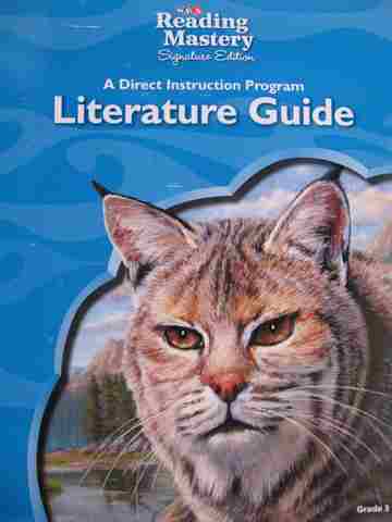 (image for) SRA Reading Mastery Signature Edition 3 Literature Guide (P) by Engelmann,