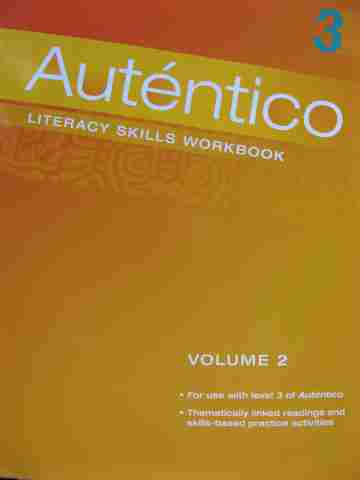 (image for) Autentico 3 Literacy Skills Workbook Volume 2 (P)