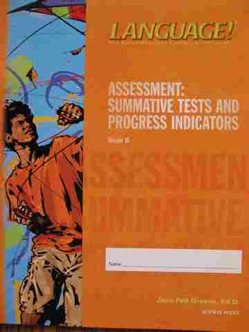 (image for) Language! 3rd Edition Book B Summative Tests & Progress Indicator (P)