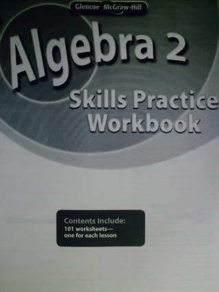 glencoe algebra 2 homework practice workbook answers